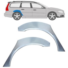 Panel de reparación guardabarros trasero para Volvo V70 2007-2016 / Izquierda+Derecha / Conjunto 17216