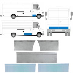 Panel de reparación del puerta para Mercedes Vario 1996- / Izquierda+Derecha / Conjunto 12630