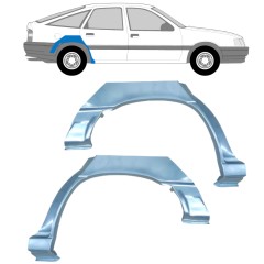 Panel de reparación guardabarros trasero para Opel Vectra A Cavalier 1988-1995 / Izquierda+Derecha / Conjunto 11210