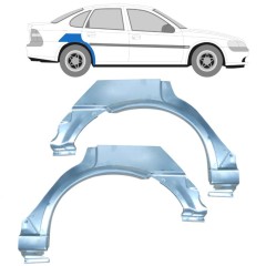 Panel de reparación guardabarros trasero para Opel Vectra B 1995-2002 / Izquierda+Derecha / Conjunto 9197