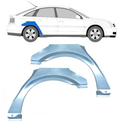 Panel de reparación guardabarros trasero para Opel Vectra 2002-2009 / Izquierda+Derecha / Conjunto 9421