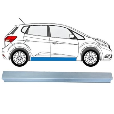 Panel de reparación umbral parte inferior para Kia Venga 2010-2019 / Derecho 16885