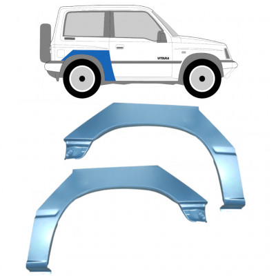 Panel de reparación guardabarros trasero para Suzuki Vitara 1988-1998 / Izquierda+Derecha / Conjunto 9426