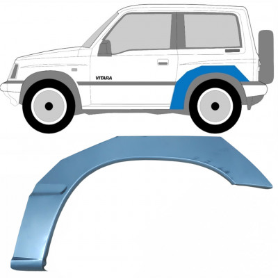 Panel de reparación guardabarros trasero para Suzuki Vitara 1988-1998 / Izquierda 11065