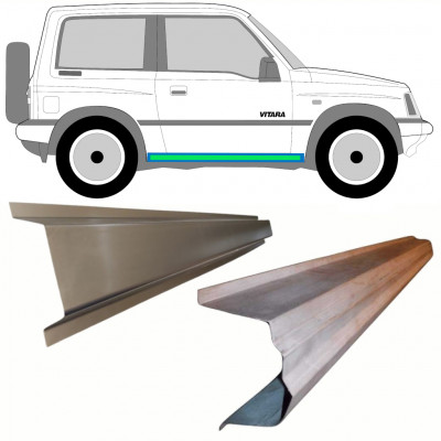 Panel de reparación del umbral interior y exterior para Suzuki Vitara 1988-1998 / Izquierda = Derecha (simétrico) / Conjunto 8593