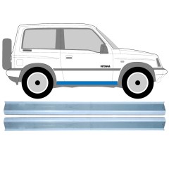 Panel de reparación del umbral para Suzuki Vitara 1988-1998 / Izquierda+Derecha / Conjunto 10609