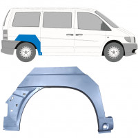 Panel de reparación guardabarros trasero para Mercedes Vito 1996-2003 / Derecho 6798