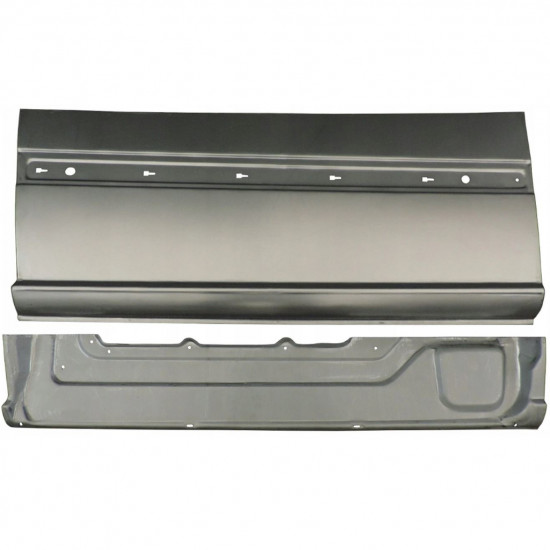 Panel de reparación puerta corredera interna + externa para Mercedes Vito 2003-2014 / Derecho / Conjunto 9647