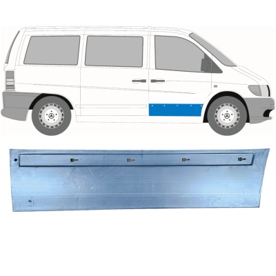 Panel de reparación puerta delantera para Mercedes Vito I W638 1996-2003 / Derecho 11497