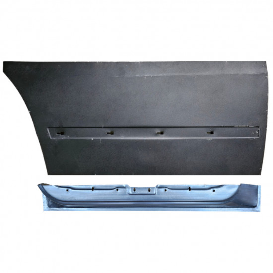 Panel de reparación puerta delantera interna + externa para Mercedes Vito 1996-2003 / Izquierda / Conjunto 12015