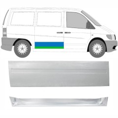 Panel de reparación puerta corredera interna + externa para Mercedes Vito I W638 1996-2003 / Derecho / Conjunto 16175