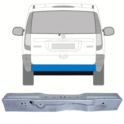 MERCEDES VITO 2003-2014 TRASERO PANEL DE REPARACIÓN / EXTERIOR