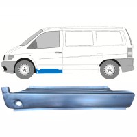 Panel de reparación del umbral puerta delantera para Mercedes Vito I W638 1996-2003 / Izquierda 8832