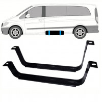 Banda de sujeción, depósito de combustible para Mercedes Vito 2003-2010 9388