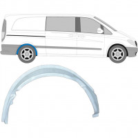 Panel de reparación guardabarros trasero interno para Mercedes Vito 2003-2010 / Derecho 6804