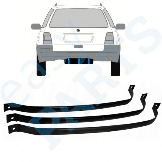 Banda de sujeción, depósito de combustible para VW Golf 3 1991-1998 / COMBI 9366