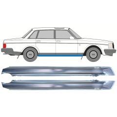 Umbral completo para Volvo 240 1975-1993 / Izquierda / Derecho / Conjunto 12772