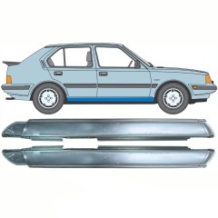 Umbral completo para Volvo 340 360 1975-1991 / Izquierda+Derecha / Conjunto 10768