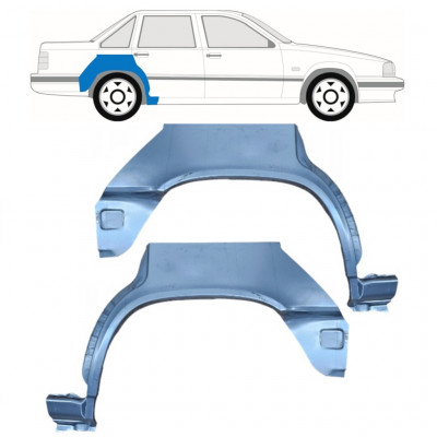 Panel de reparación guardabarros trasero para Volvo 850 1991-1997 / Izquierda+Derecha / Conjunto 10429