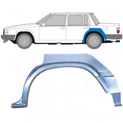 VOLVO 740 1982-1992 PANEL DE REPARACIÓN DEL ALERÓN TRASERO / IZQUIERDA