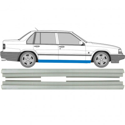 Panel de reparación del umbral para Volvo 940 / 960 1990-1998 / Izquierda+Derecha / Conjunto 9484