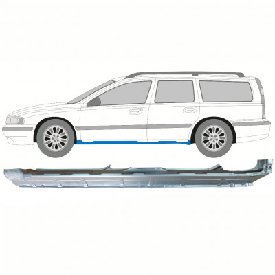 Panel de reparación del umbral para Volvo V70 2000-2007 / Izquierda 8663