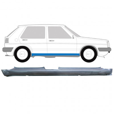 Panel de reparación del umbral para VW Golf 2 1982- / Derecho 7095