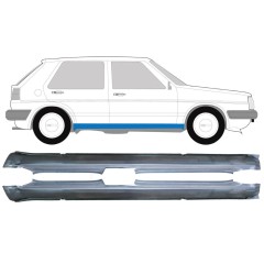 Umbral completo para Volkswagen Golf 2 1982-1992 / Izquierda+Derecha / Conjunto 9607