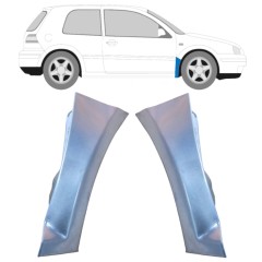 Panel de reparación guardabarros delantero para Volkswagen Golf 4 1997-2006 / Izquierda+Derecha / Conjunto 9676