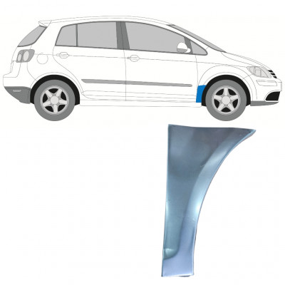 Panel de reparación guardabarros delantero para VW Golf Plus 2005-2013 / Derecho 7840