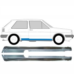 Umbral completo para Volkswagen Golf 2 1982-1992 / Izquierda+Derecha / Conjunto 9407