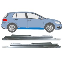 Umbral completo para Volkswagen Golf 7 2012- / Izquierda+Derecha / Conjunto 9973