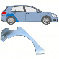 Panel de reparación guardabarros trasero para VW Golf 7 2012- / Derecho 8364