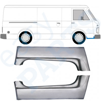 Panel de reparación del umbral puerta delantera para Volkswagen LT 1975-1996 / Izquierda+Derecha / Conjunto 9868