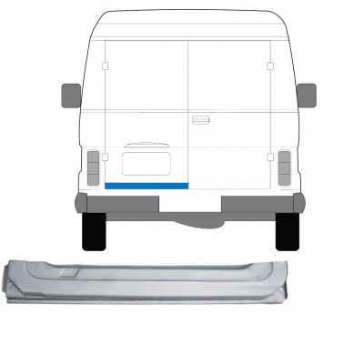 Panel de reparación puerta trasera interna para Volkswagen LT 1975-1996 / Izquierda 7955