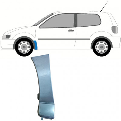 Panel de reparación guardabarros delantero para VW Polo 1994-1999 / Izquierda 9106