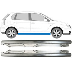 Umbral completo para Volkswagen Polo 2001-2009 / Izquierda+Derecha / Conjunto 10095