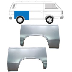 Panel de reparación guardabarros trasero para Volkswagen Transporter T3 1979-1992 / Izquierda+Derecha / Conjunto 9587