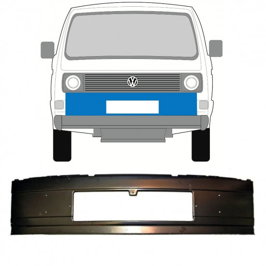 VOLKSWAGEN TRANSPORTER T3 1979-1992 PANEL DELANTERO