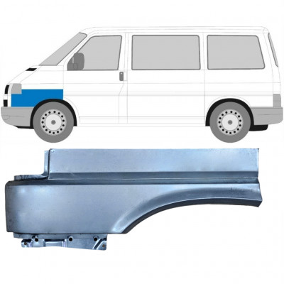 Panel de reparación guardabarros delantero para VW Transporter T4 1996-2003 / Izquierda 8302