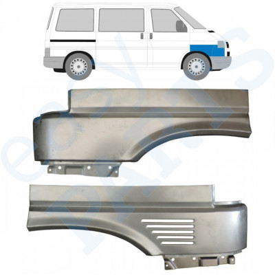 Panel de reparación guardabarros delantero para VW Transporter T4 1996-2003 / Izquierda+Derecha / Conjunto 10525