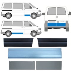 Panel de reparación del puerta para Volkswagen Transporter T4 1990-2003 / Izquierda+Derecha / Conjunto 11392
