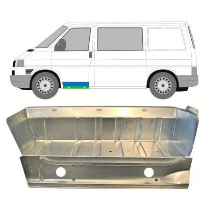 Panel de reparación delantero interno para VW Transporter T4 1990-2003 / Izquierda 9023