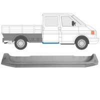 Panel de reparación umbral puerta trasera para Volkswagen Transporter T4 1990-2003 / Derecho 16106