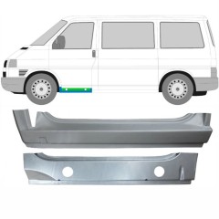 Panel de reparación umbral delantero interna + externa para Volkswagen Transporter T4 1990-2003 / Izquierda / Conjunto 9906