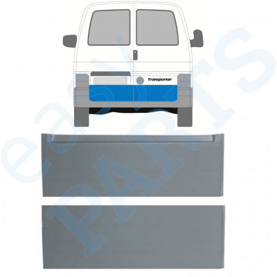 Panel de reparación puerta trasera externa para VW Transporter T4 1990-2003  / Izquierda+Derecha / Conjunto 9746