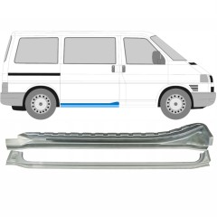 Panel de reparación del umbral de la puerta corredera para Volkswagen Transporter T4 1990-2003 / Derecho / Conjunto 10288