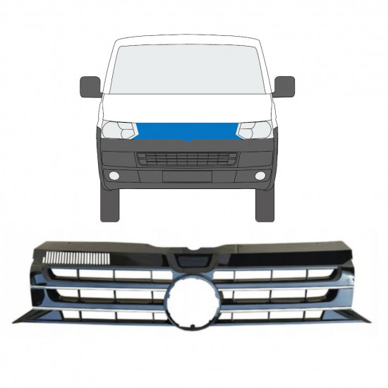 VOLKSWAGEN TRANSPORTER T5 2009-2015 PARRILLA FRONTAL