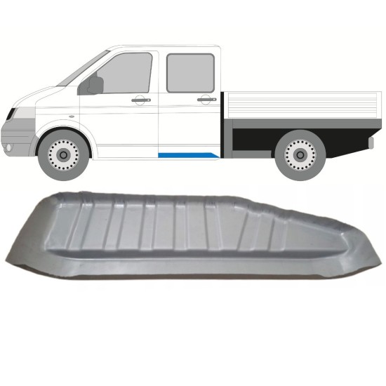 Panel de reparación del peldaño para Volkswagen Transporter T5 2003-2015 / Izquierda 16846