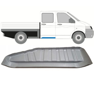Panel de reparación del peldaño para Volkswagen Transporter T5 2003-2015 / Derecho 16837